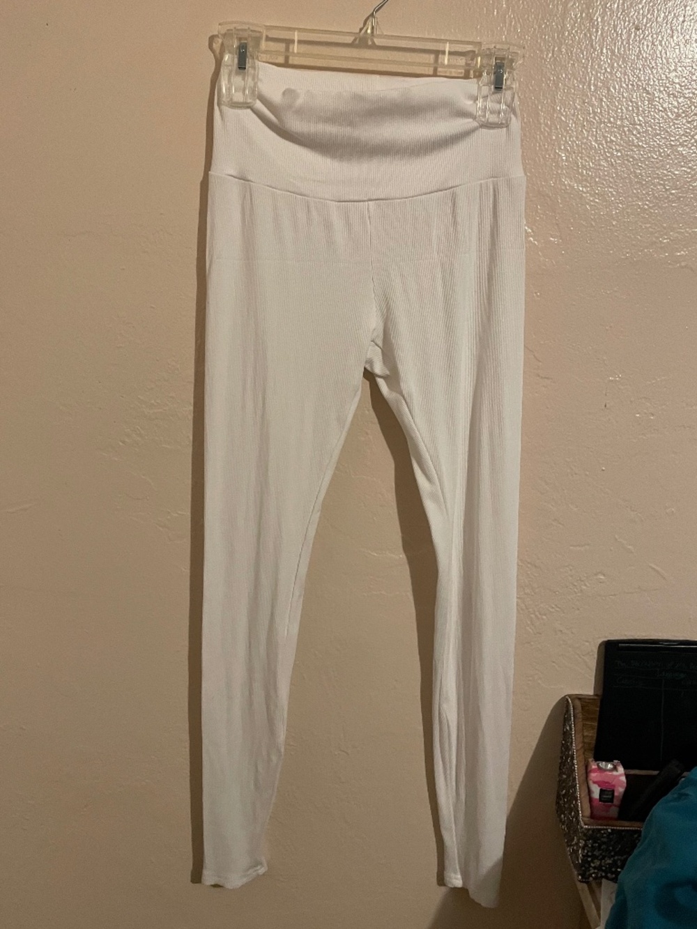 Shein Soft White Leggings